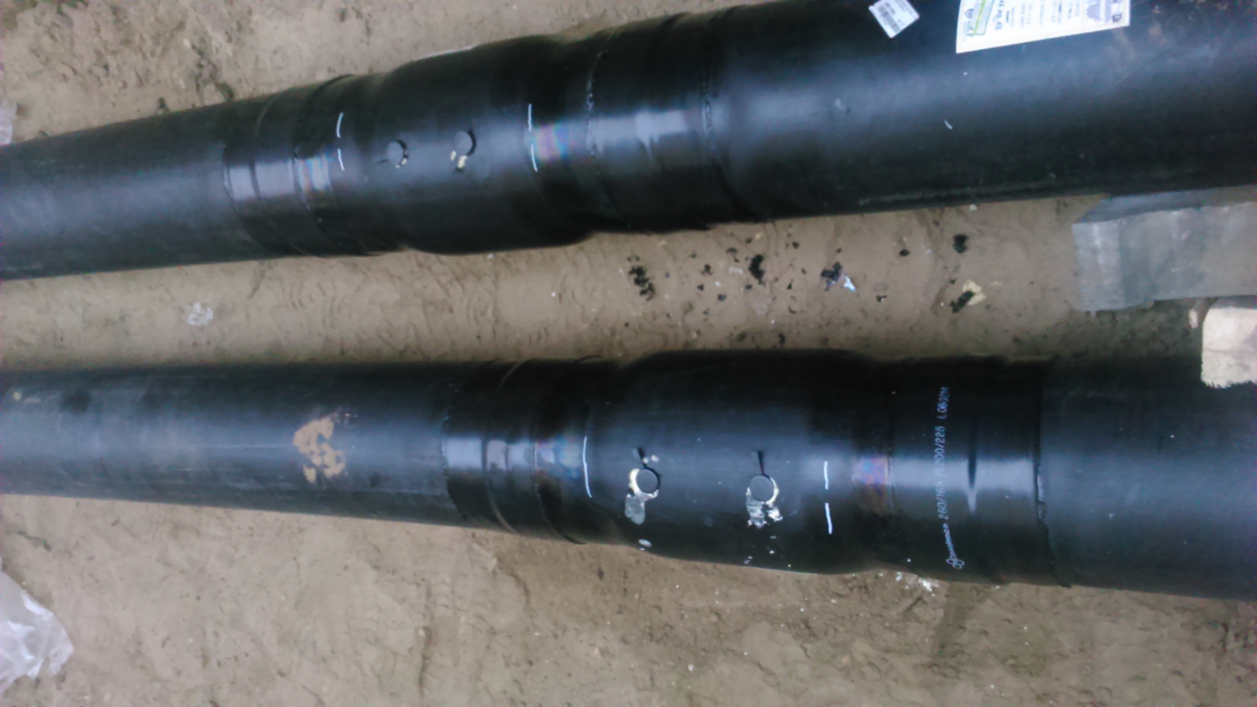 mufowanie - sieć ciepłownicza