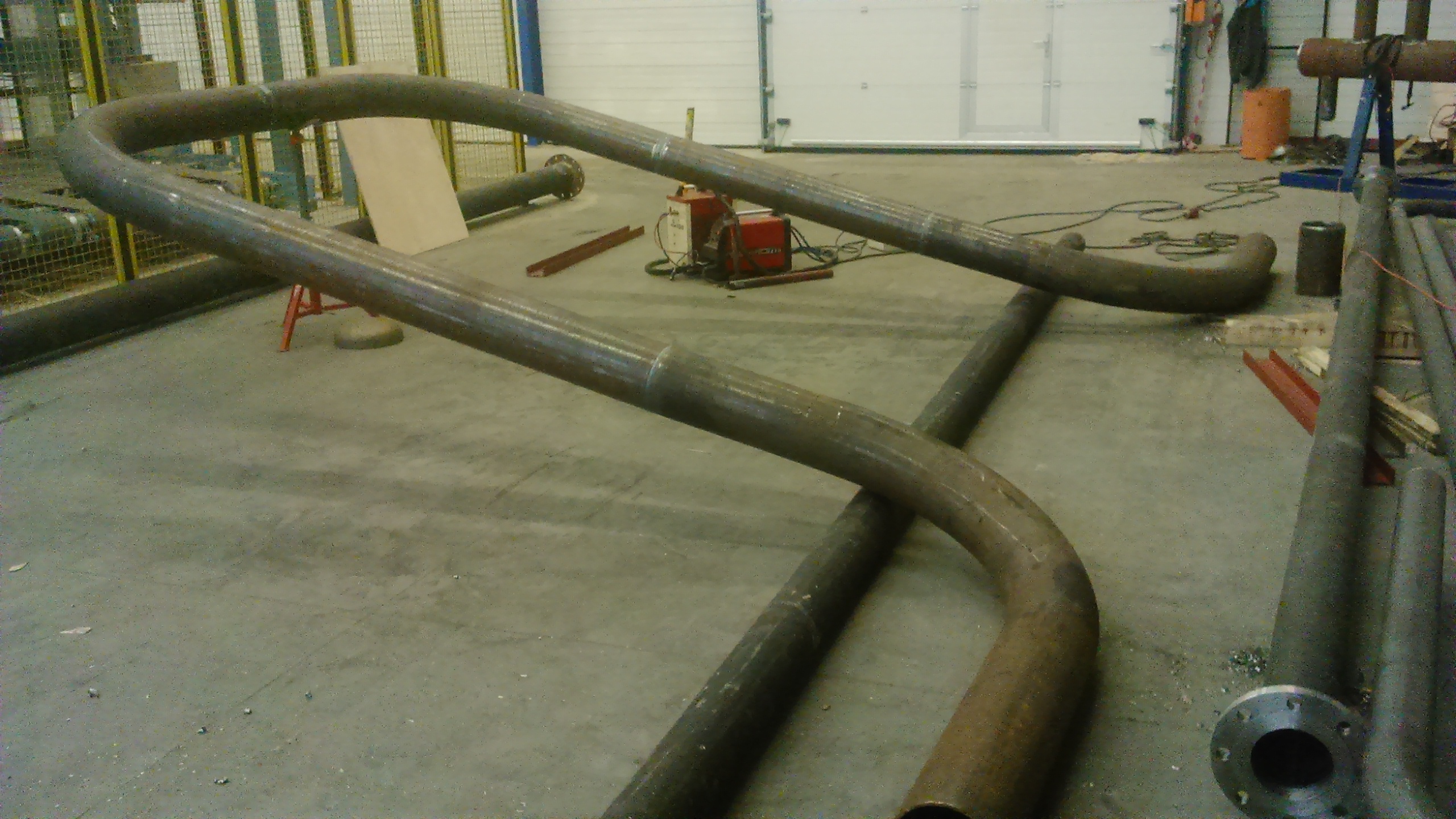 kompensacja - rurociąg parowy 16 bar 280 *C