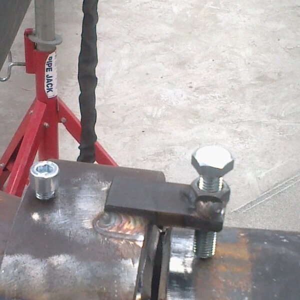 centrowanie rurociągu