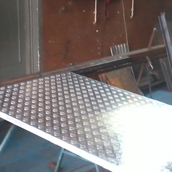 element aluminiowy podjazdu dla wózków