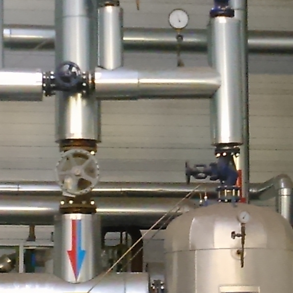 węzeł instalacji pary