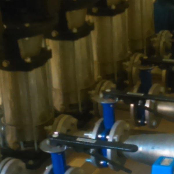 zestaw pompowy stacji uzdatniania wody